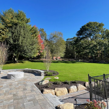 Family Time in Tiverton-Pool and Landscape Makeover