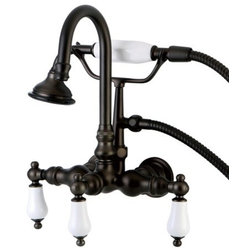 Traditional Tub And Shower Faucet Sets by Kingston Brass