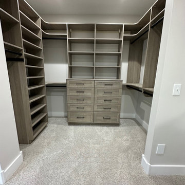 Master closet storage upgrade!