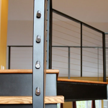 Interior Cable Rail Makeover