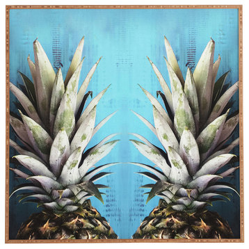 Chelsea Victoria How About Them Pineapples Framed Wall Art, Small