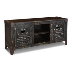 Rustic Industrial City 60" TV Stand - New York