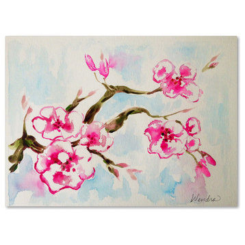 Wendra 'Cherry Blossom' Canvas Art, 32x24