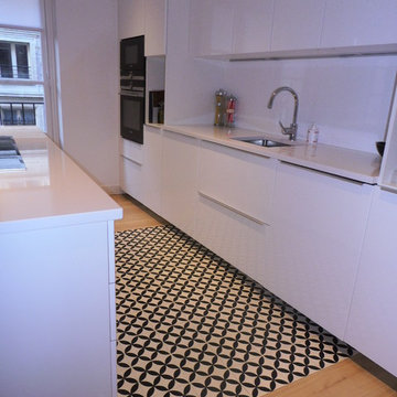Blanc et design dans le Marais