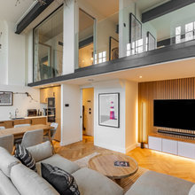 Houzz TV: Tour a Modern Loft Apartment in an Old Victorian School