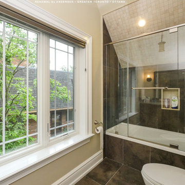 Window Combination in Sensational Bathroom - Renewal by Andersen Greater Toronto