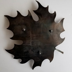 Canadian Maple Leaf - Bottom of Bowl - Decorative Bowls