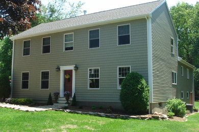 Inspiration for a timeless exterior home remodel in Bridgeport