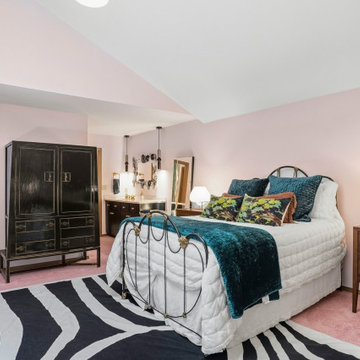 Rosy Relaxing Guest Room