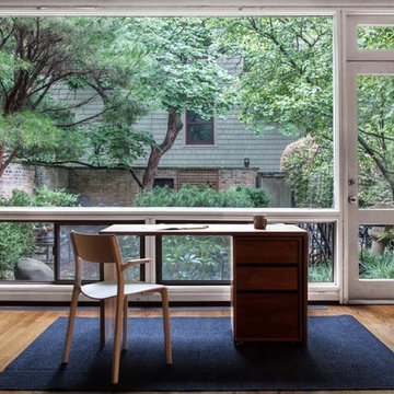 Simone Table with Utility File Cabinet