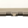 24"x24" Jumbo Soft Interlocking Foam Tile Mats, Black/Gray, Set of 16