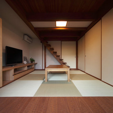 梁を魅せるリノベーション