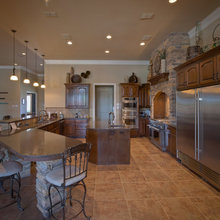 Stone cooktop surrounds