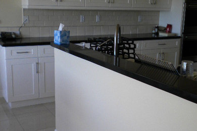 Kitchen - transitional kitchen idea in Los Angeles