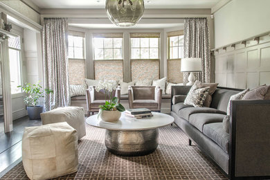 Living room - living room idea in Boston
