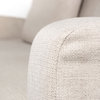 Denly II 92.5x38.25x34.5 Beige Slipcover Three Seater Sofa