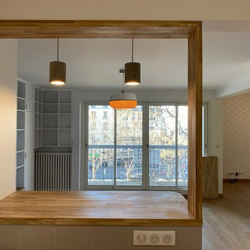 Réaménagement complet d'un appartement de 82m² / PARIS