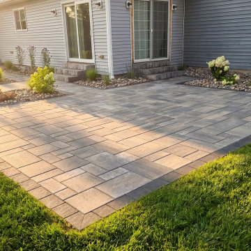 Patio Walkway Landscaping Drainage Installation Niskayuna