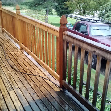 pressure washing