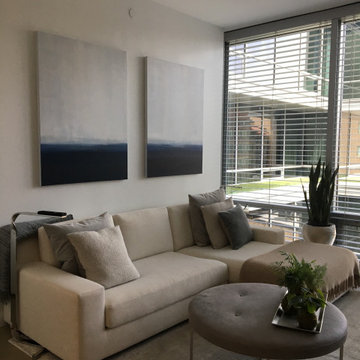 Contemporary Urban Condo Art Placement
