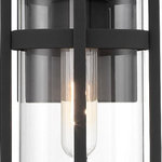 Nuvo Lighting - Nuvo Lighting 60/6571 Tofino - 1 Light Small Outdoor Wall Lantern - Tofino; 1 Light; Small Lantern; Textured Black FinTofino 1 Light Small Textured Black Clear *UL: Suitable for wet locations Energy Star Qualified: n/a ADA Certified: n/a  *Number of Lights: Lamp: 1-*Wattage:60w T9 Medium Base bulb(s) *Bulb Included:No *Bulb Type:T9 Medium Base *Finish Type:Textured Black