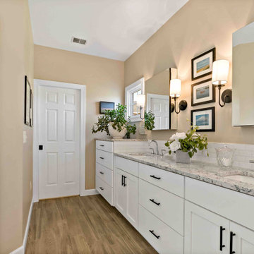 Gainesville Primary Bathroom Receives Traditional Remodel & Shower Room