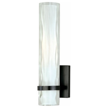Vaxcel - Vilo 1-Light Bathroom Light in Contemporary Style 13.5 Inches Tall and