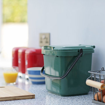 Plastic Food Waste Compost Caddy