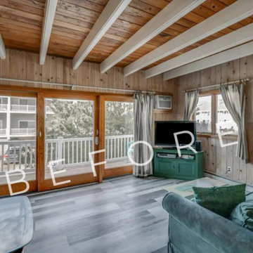 An Outdated Family Room Gets A Complete Makeover