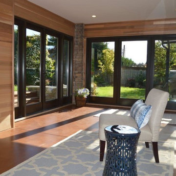Bellevue Sunroom/ Spa Addition with Deck