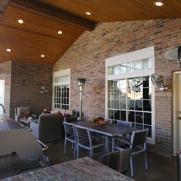 Covered Summer Kitchen