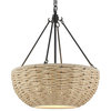 4 Light Pendant in Sturdy style - 24.25 Inches high by 20.25 Inches wide