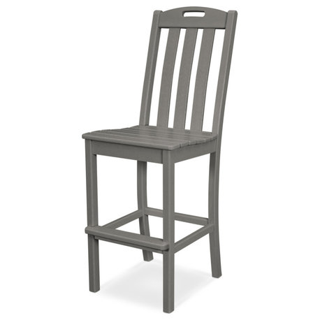 Trex Outdoor Yacht Club Bar Side Chair, Stepping Stone