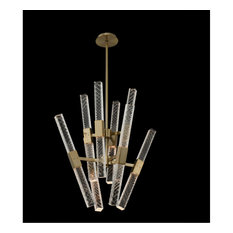 Apollo 1 Light Pendant in Brushed Champagne Gold