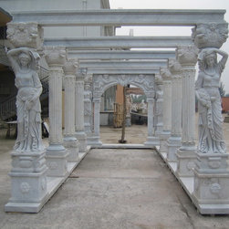 Stone Gazebos - Garden Statues And Yard Art