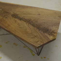 Black Walnut Slab Coffee Table - Products