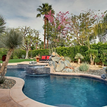 Silver circle, Rancho Mirage