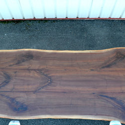 Curvy Backed Walnut Dining Chair - Dining Tables