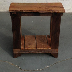Barnwood Side Table II - Side Tables And End Tables