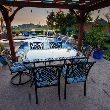 Pool & Spa Combo | Cypress, TX