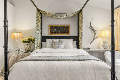 Transitional bedroom photo in Los Angeles
