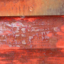 Abstract Photography on Metal - Mixed Media Art