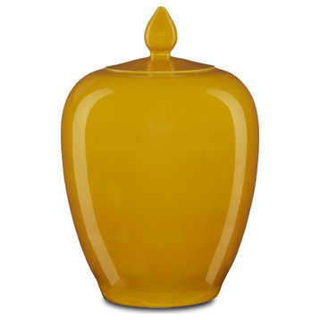 Imperial Yellow Ginger Jar