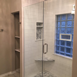 Master Bedroom Bathroom Tile Install - Wall And Floor Tile