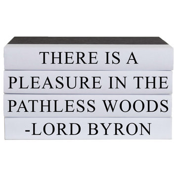 Pathless Woods Quote Book Stack, S/4
