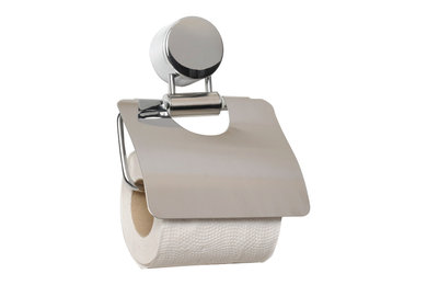 Wall Mounted Toilet Paper Tissue Roll Dispenser and Holder Chrome