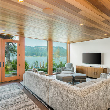 Lake Coeur d'Alene Custom Home