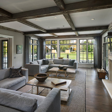 Main Line Industrial Chic Manse