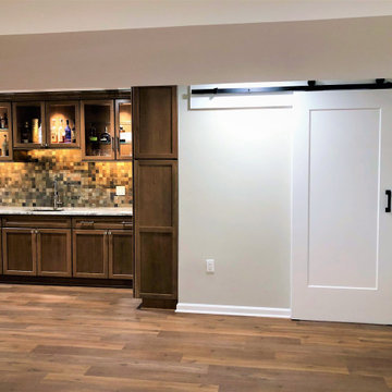 Ellicott City residence- Contemporary wet bar