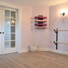 upstairs